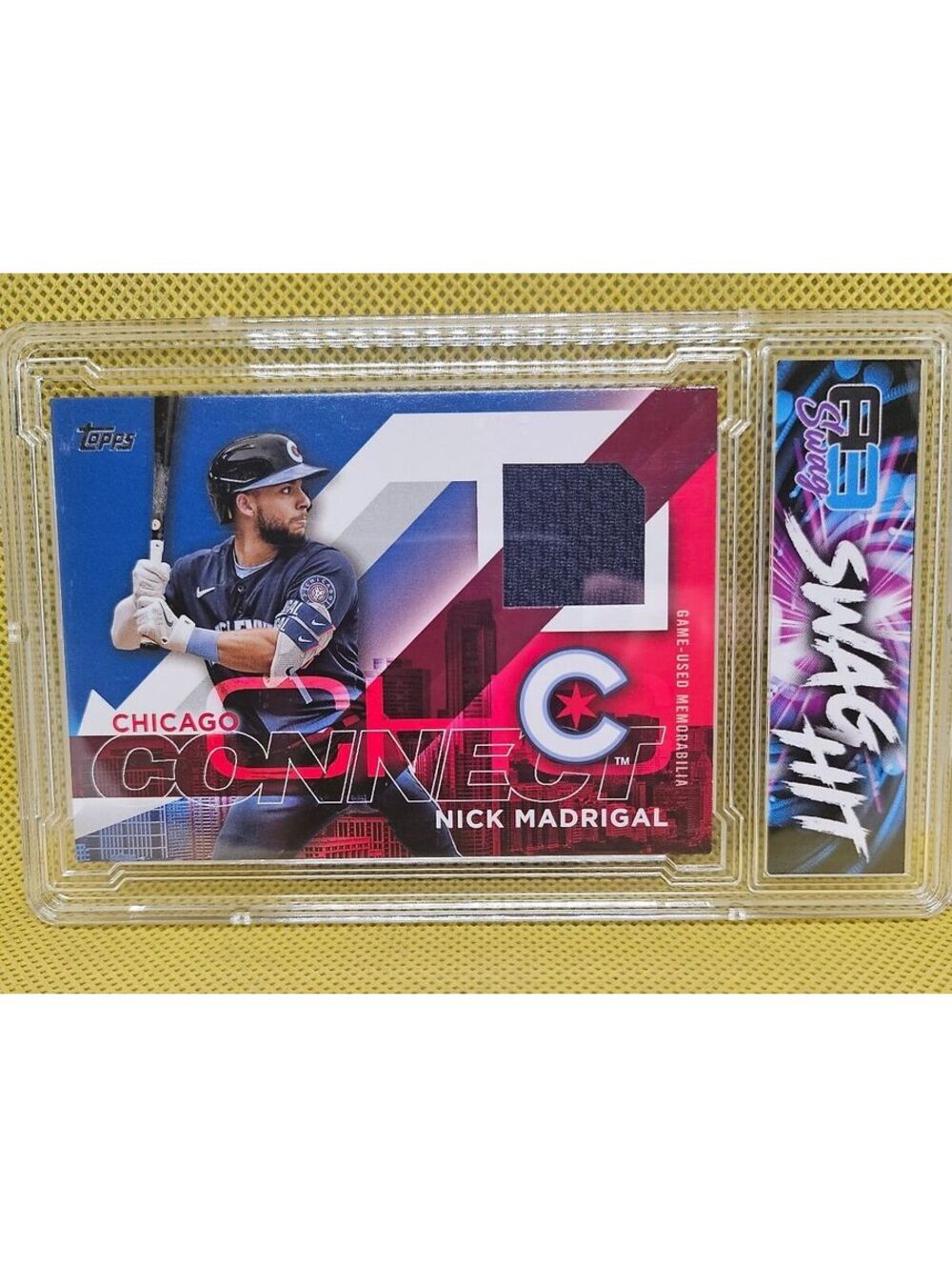Nick Madrigal 2024 Topps Series 2 City Connect Jersey Relic #CC-NM-Swag Hit Slab